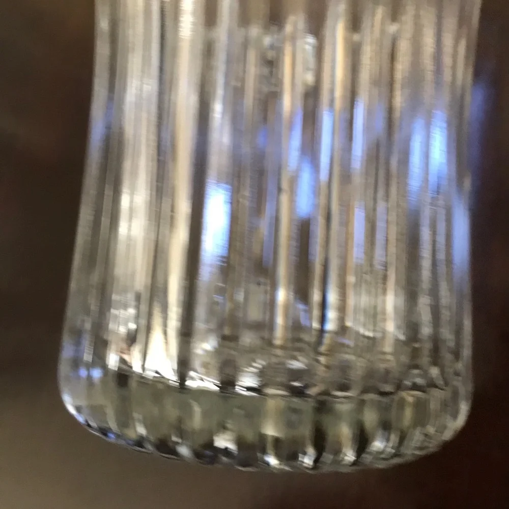 Four Vintage Glass Coffee Mugs